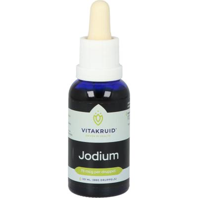 Vitakruid Jodium Nascent (Natriumjodide) Druppels Vloeibaar Vitakruid Jodium Nascent (Natriumjodide) Druppels Vloeibaar