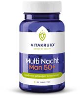 Vitakruid Multi Nacht Man 50+ 100% Vegan 30 - thumbnail