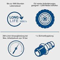 Scheppach Luchtcompressor HC20SI Twin - 5906145901 5906145901 - thumbnail