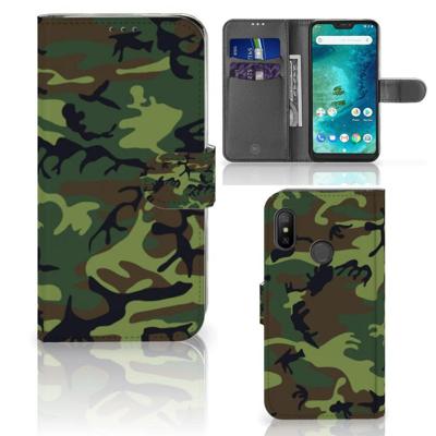 Xiaomi Mi A2 Lite | Telefoon Hoesje | Army Dark