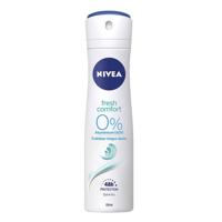Nivea Fresh Comfort 0% Deospray - 150 ml - thumbnail