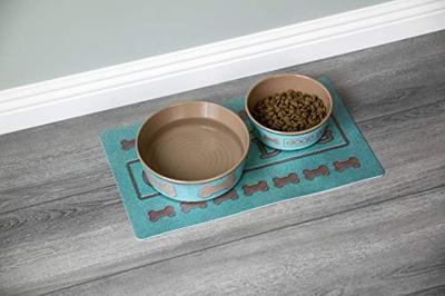 Tarhong placemat good dog turquoise