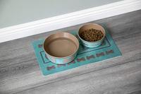 Tarhong placemat good dog turquoise - thumbnail