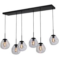 Masterlight HanglampLava 6x helder glas Ø 24cm - 2761-05-130-25-60061 - thumbnail