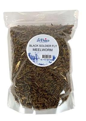 DE VRIES SOLDIER SOLDIER FLY MEELWORM 450 GR