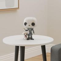 Disney Nightmare Before Christmas Funko Pop Vinyl: Jumbo Jack Skellington with Zero - thumbnail