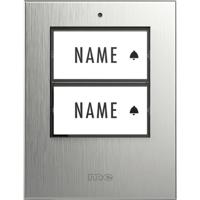 m-e modern-electronics 41411 Zender voor Draadloze deurbel Verlicht, Met naambord - thumbnail