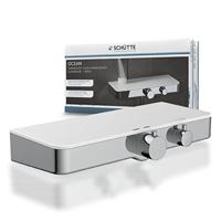 Thermostatische Douchemengkraan Schutte Ocean met Planchet Chroom Wit Schütte - thumbnail