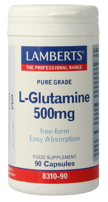 Lamberts L-Glutamine 500mg Vegacapsules