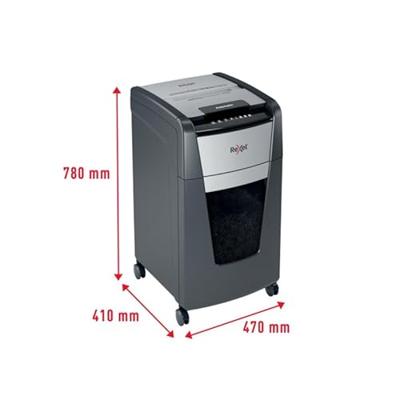Rexel Optimum AutoFeed+ 225M Papierversnipperaar 225 vellen Micro cut 2 x 15 mm P-5 60 l Ook geschikt voor Paperclips, Nietjes, Creditcards Rexel Optimum AutoFeed+ 225M Papierversnipperaar 225 vellen Micro cut 2 x 15 mm P-5 60 l Ook geschikt voor Paperclips, Nietjes, Creditcards
