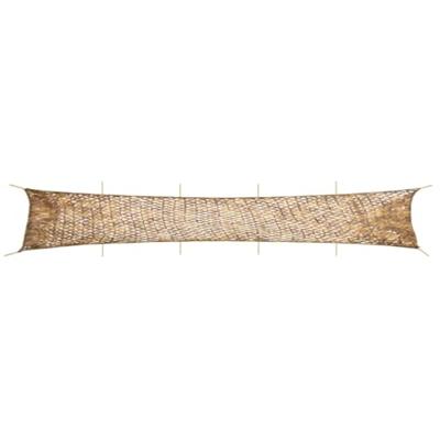 VidaXL Camouflagenet met opbergzak 1038x137 cm zandkleurig