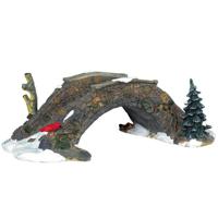 Lemax olde stone bridge kerstdorp tafereel 2000 - thumbnail