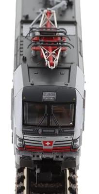 Fleischmann 7560027 N E-loc 193 110-4 „Goldpieren” van de SBB CI Fleischmann 7560027 N E-loc 193 110-4 „Goldpieren” van de SBB CI