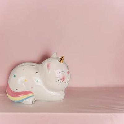 Eenhoorn Kat Spaarpot