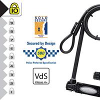 Master Lock 8285EURDPRO Beugelslot Zwart Sleutelslot - thumbnail