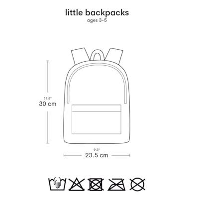 Kleine rugzak voor meisjes VLINDERS A Little Lovely Company rozen