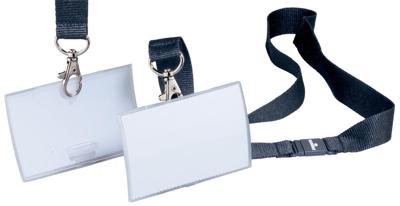 Durable 821719 Naamplaatje CLICK FOLD (b x h) 90 mm x 54 mm textielband 10 stuk(s)