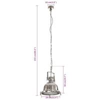 Hanglamp 29x29x153 cm aluminium - thumbnail