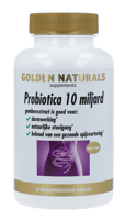 Golden Naturals Probiotica Plus 10 Miljard 60Capsules - thumbnail