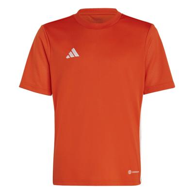 adidas Tabela 23 Voetbalshirt Kids Oranje Wit adidas Tabela 23 Voetbalshirt Kids Oranje Wit