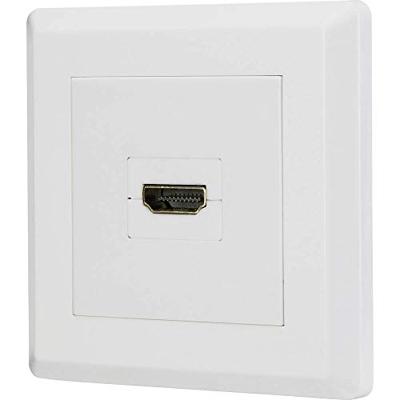 Renkforce RF-4724906 HDMI Adapter [1x HDMI-bus - 1x HDMI-bus] Wit Vergulde steekcontacten
