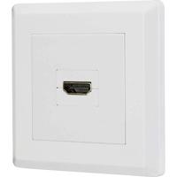 Renkforce RF-4724906 HDMI Adapter [1x HDMI-bus - 1x HDMI-bus] Wit Vergulde steekcontacten - thumbnail