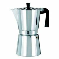 Italiaanse Koffiepot Valira VITRO 12T Zilverkleurig Aluminium 12 Koppar - thumbnail