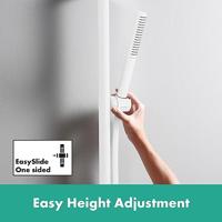 Hansgrohe Pulsify S doucheset 100 1jet EcoSmart met glijstang 65 cm, mat wit - thumbnail