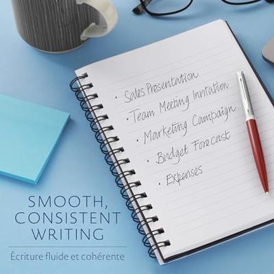 Balpenvulling Waterman medium zwart blister à 1 stuk