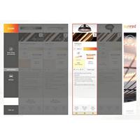 Sunred hangende verwarmer sirius 2100 w halogeen zwart ce09b - thumbnail