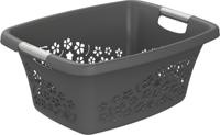 Rotho Flowers Wasmand 12L Antraciet - thumbnail