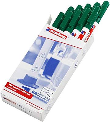 Viltstift edding 404 rond 0.75mm groen | 10 stuks