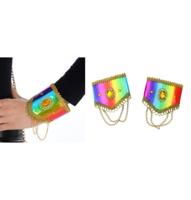 Set Crazy Rainbow Cabaret Manchetten - thumbnail