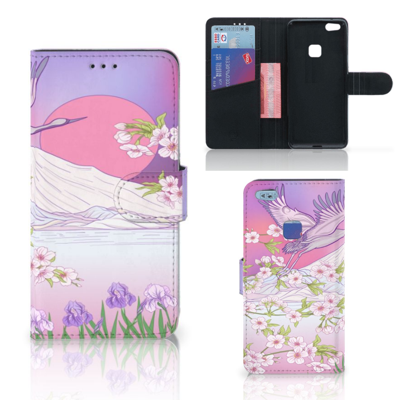 Huawei P10 Lite | Telefoonhoesje | Met pasjeshouder | Bird Flying