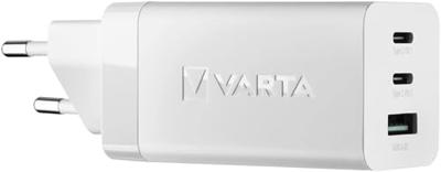 Varta High Speed Charger 65W USB-oplader 65 W 1x USB-A, 2x USB-C Binnen Varta High Speed Charger 65W USB-oplader 65 W 1x USB-A, 2x USB-C Binnen