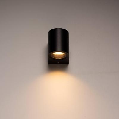 LED's Light LED Wandlamp buiten met GU10 fitting - Rond - Model San Marino - IP44 - Zwart LED's Light LED Wandlamp buiten met GU10 fitting - Rond - Model San Marino - IP44 - Zwart