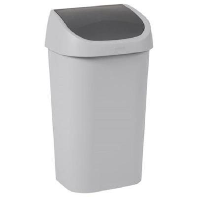Curver Mistral afvalbak swing 50 liter soft grey