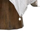 Tafelkleedclip Home ESPRIT Wit 3,5 x 3,5 x 5,5 cm - thumbnail