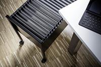 Durable hangmappenwagen Economy, zwart - thumbnail