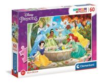 Clementoni legpuzzel super color disney princess, 60st. - thumbnail