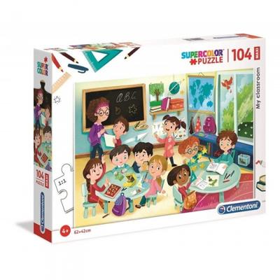 Clementoni legpuzzel My Classroom 104 stukjes 62 x 42 cm Clementoni legpuzzel My Classroom 104 stukjes 62 x 42 cm