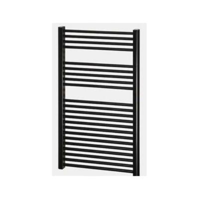 Designradiator BWS Nile Gobi 110x60cm Zwart Midden/zij-aansluiting Designradiator BWS Nile Gobi 110x60cm Zwart Midden/zij-aansluiting