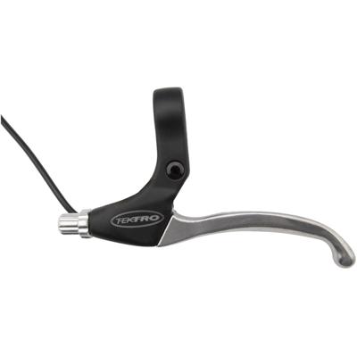 Tektro remgreep e-bike links met snoer/stekker zw/zilv. oem