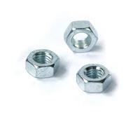Zeskantmoer, M6, Gegalvaniseerd staal (10st) - thumbnail