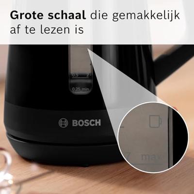 Bosch TWK1M123 Waterkoker Zwart - thumbnail