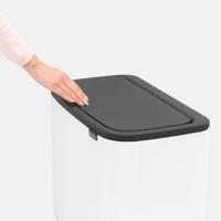 Brabantia Bo touch bin 36 liter white - thumbnail