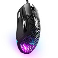 Gamemuis SteelSeries Aerox 5 Gaming Zwart Inclusief kabel LED-Lichten - thumbnail