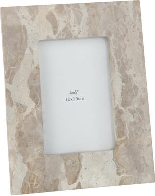 Foto kader 10x15 marmer beige s 23x18x2 cm Jolipa - Hortus