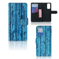 OnePlus 9 Pro | Book Style Case | Wood Blue - thumbnail