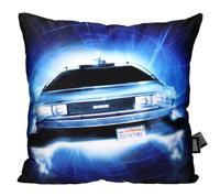 Back To The Future Pillow Delorean Roads 45 cm - thumbnail